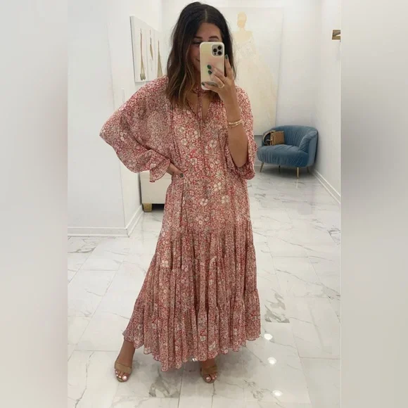 chinese dress ladies Rows of Roses Maxi Dress // Free People *XS-XL* | Women's Clothing